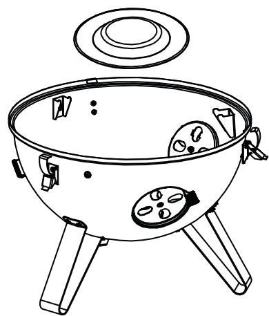 BARBECOOK OSKAR M OSKAR L - Oskar M - 45