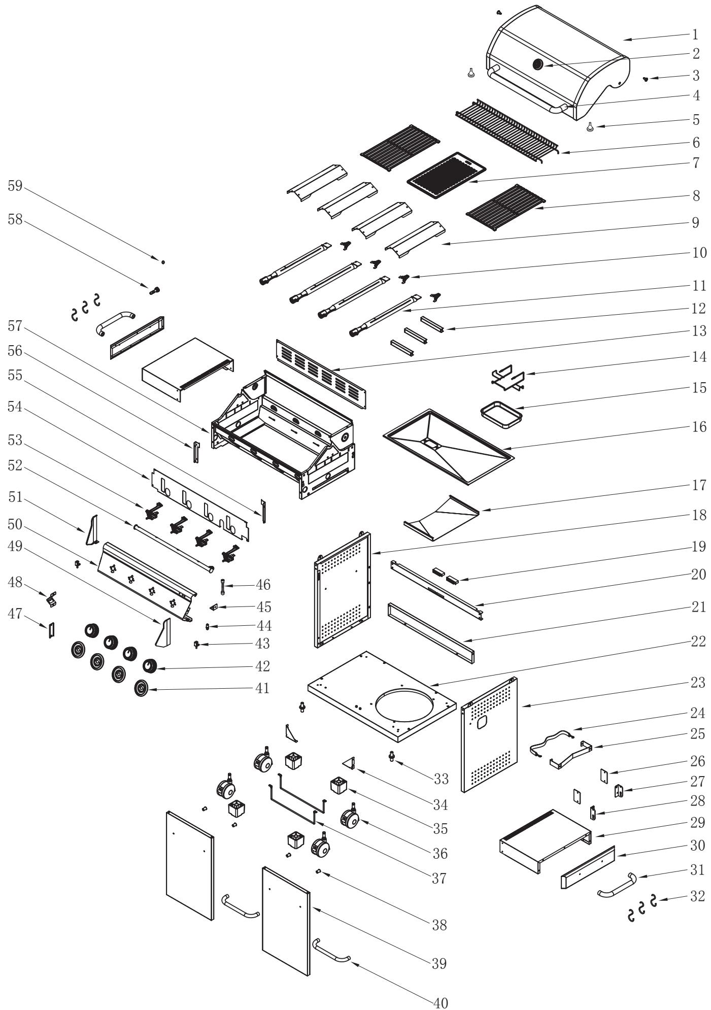 NATERIAL KENTON 4B - EXPLODED VIEW - 1