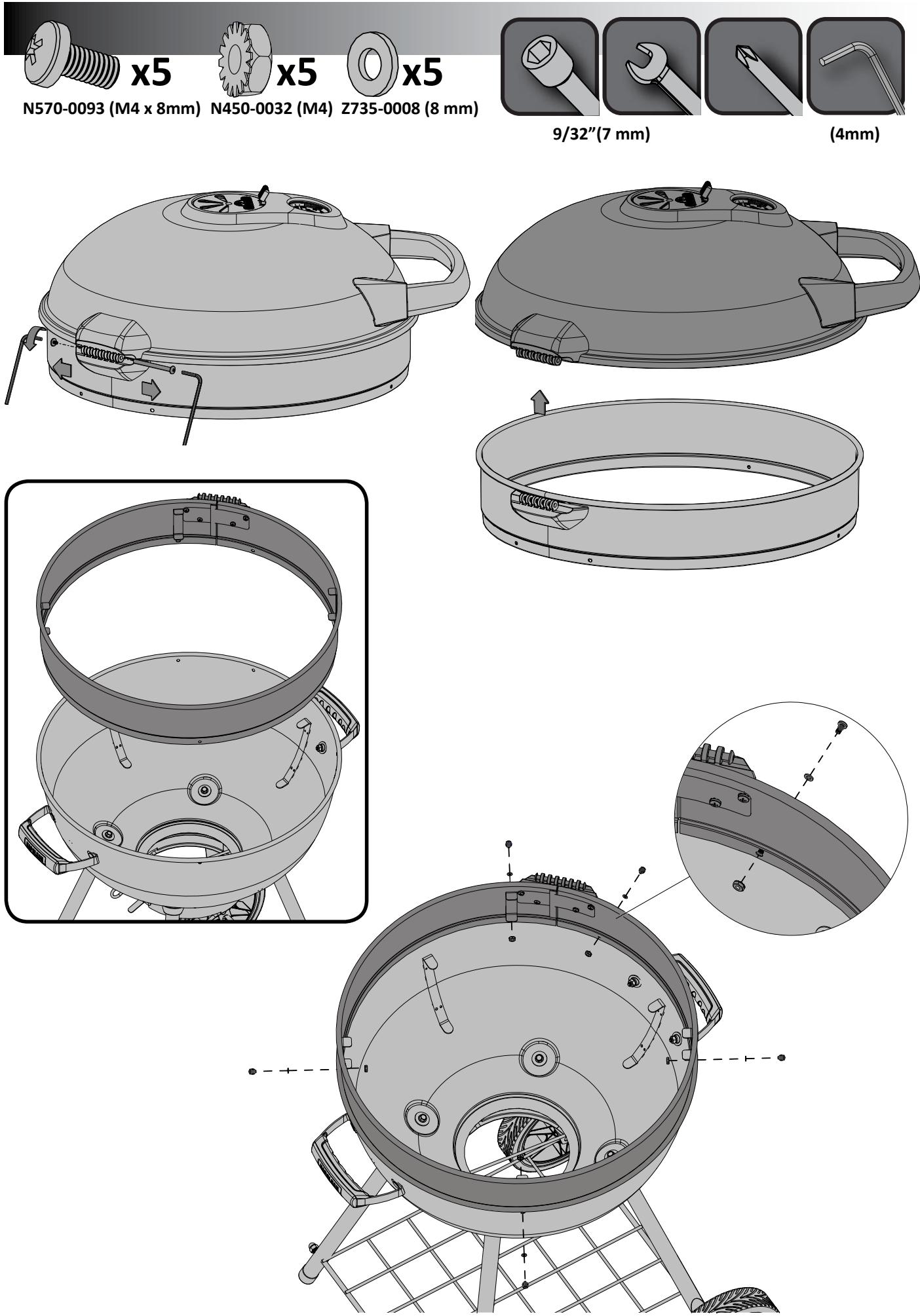 NAPOLEON GRILLS RODEO PRO22K - x3 - 10