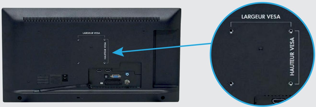 SEDEA SUPPORT TV FIXE - VESA - 1
