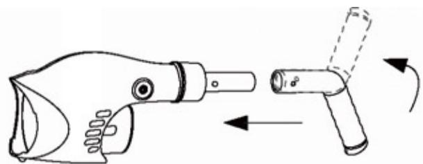 GRE VCB50 - Montaje del c眩zal pivotante - 3