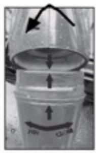 GRE VCB50 - Ako namontovat malé mikrofiltracné vrecko alebo väčsie mikrofiltracné vrecko - 5