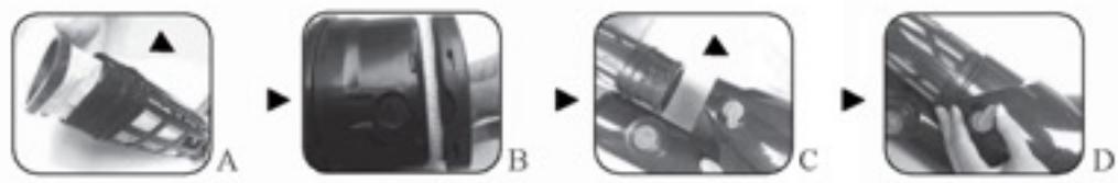 GRE VCB50 - Cum se asamblează punga filtranta standard - 1