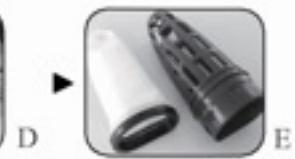 GRE VCB50 - Limpieza del aspirador tras el uso - 7