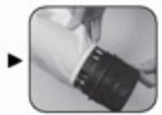 GRE VCB50 - Étapes de nettoyage pour petit et grand sac micro filtrant. (A-B-C-D): - 3