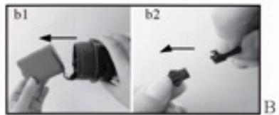 GRE VCB50 - The steps of changing the battery - 2
