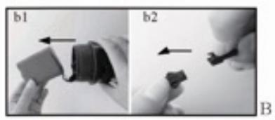 GRE VCB50 - Étapele schimbării bateriei - 2