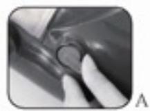 GRE VCB50 - Étapes de nettoyage pour petit et grand sac micro filtrant. (A-B-C-D): - 1