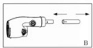 GRE VCB50 - Montaggio del manico - 3