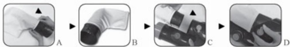 GRE VCB50 - Montagem do saco de microfiltro(PCPO)queeno ou grande - 1