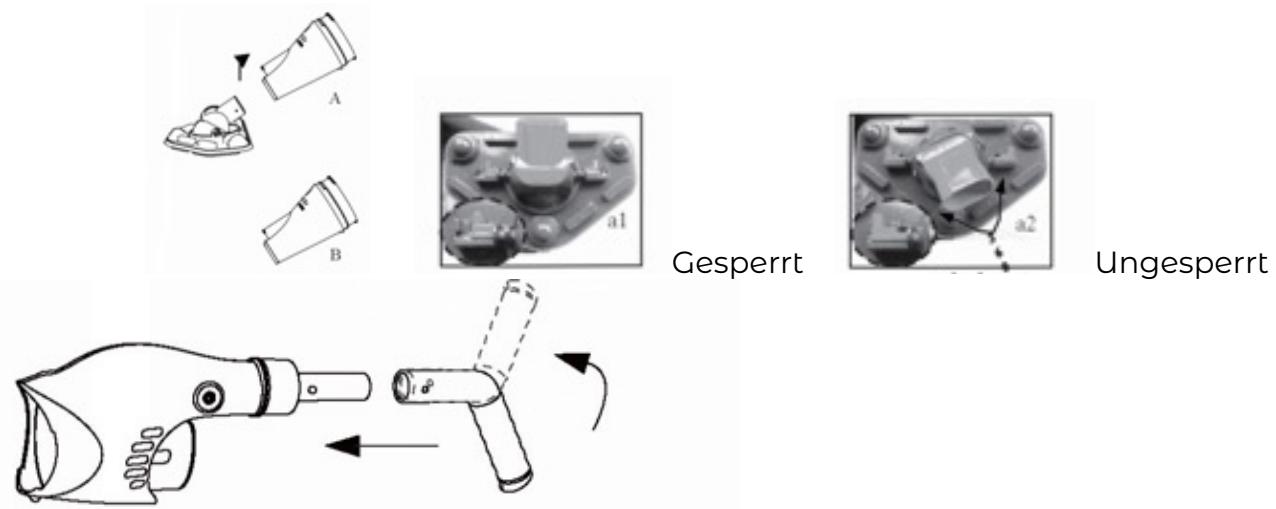 GRE VCB50 - Montage des Schwenkkopfes - 1