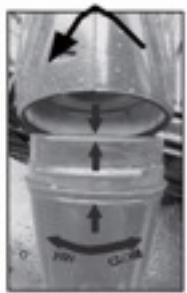 GRE VCB50 - Reinigung des Saugers nach Gebrauch - 1