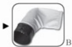 GRE VCB50 - Ako namontovat malé mikrofiltracné vrecko alebo väčsie mikrofiltracné vrecko - 2