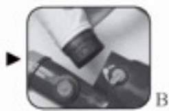 GRE VCB50 - Étapes de nettoyage pour petit et grand sac micro filtrant. (A-B-C-D): - 2