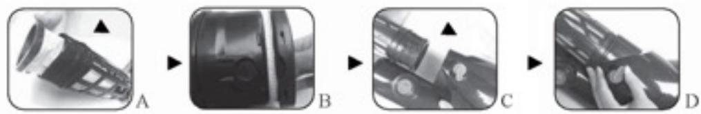 GRE VCB50 - Montagem do saco de padr d - 1