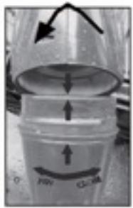 GRE VCB50 - Cleaning the cleaner after using the electric cleaner - 1