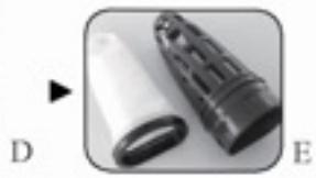 GRE VCB50 - Att rengöra rengöraren after användning - 7