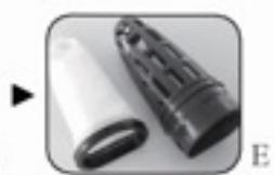 GRE VCB50 - Čistenie elektrického Čistica po jeho použití - 5