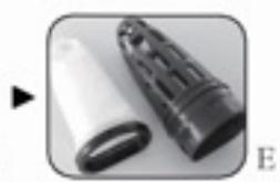 GRE VCB50 - (1)The cleaning steps of standard filter bag(A-B-C-D-E): - 5