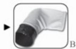 GRE VCB50 - Hoe plaatse je dekleine microfilterzak of de grotere - 2