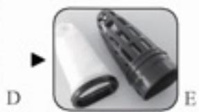 GRE VCB50 - Nettoyage du filtré standard: - 5