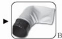 GRE VCB50 - Montaggio dei sacco filtrante micro piccolo o di quello più - 2