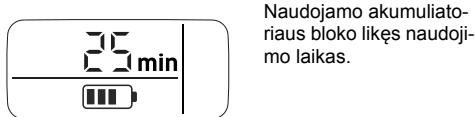KARCHER WD3 - Akumulatorius naudojimas - 1