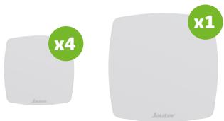 SAUTER AGALINA - KIT GRAND Logement - 1