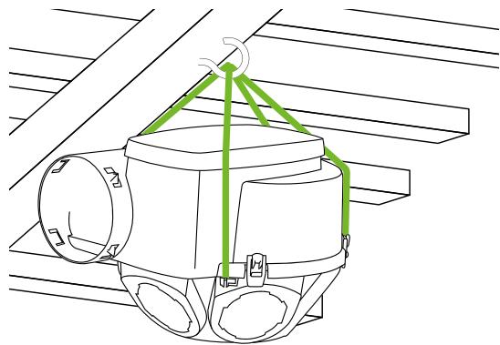 SAUTER AGALINA - fixation du caisson - 2