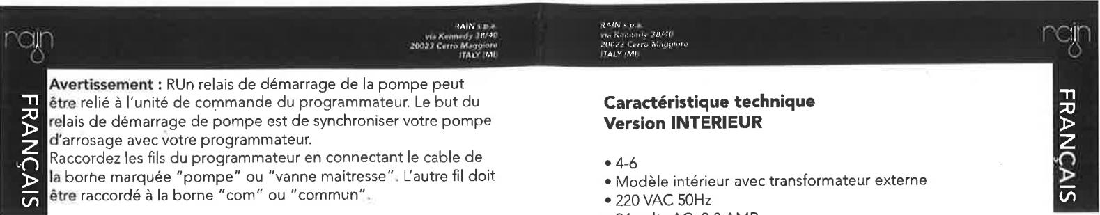 RAIN D-DIAL COMPACT 24 VAC - 1
