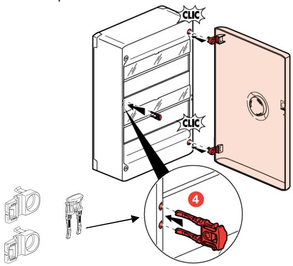LEGRAND DRIVIA 18 MODULES - Porte document adhésif - 1