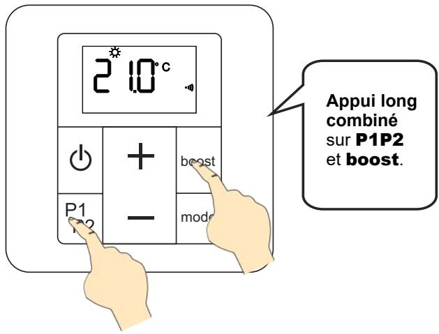 ACOVA LINA - REGLAGE D'UN BOOST PROGRAMME - 1
