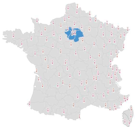 ELAP PATCH HD 50-240016 - PLAN DE RE-AMENAGEMENT DE LA BANDE DE FREQUENCES TV EN FRANCE - 1