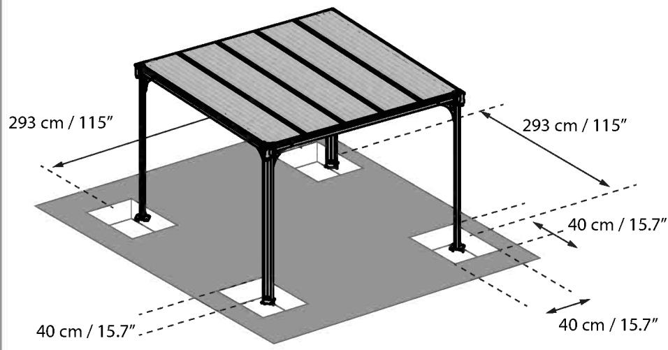 PALRAM MILANO 3000 - Remarque: - 4