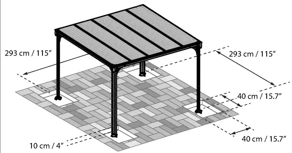 PALRAM MILANO 3000 - Remarque: - 1