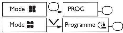 SAUTER SIBAYAK - MODIFIER LES PROGRAMMES - 1