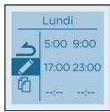 SAUTER SIBAYAK - MODIFIER LA PROGRAMMATION JOUR PAR JOUR - 13