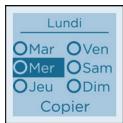 SAUTER OROSI - RECOPIER MA PROGRAMMATION SUR 1 OU PLUSIEURS JOURS - 4