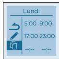 SAUTER OROSI - RECOPIER MA PROGRAMMATION SUR 1 OU PLUSIEURS JOURS - 2