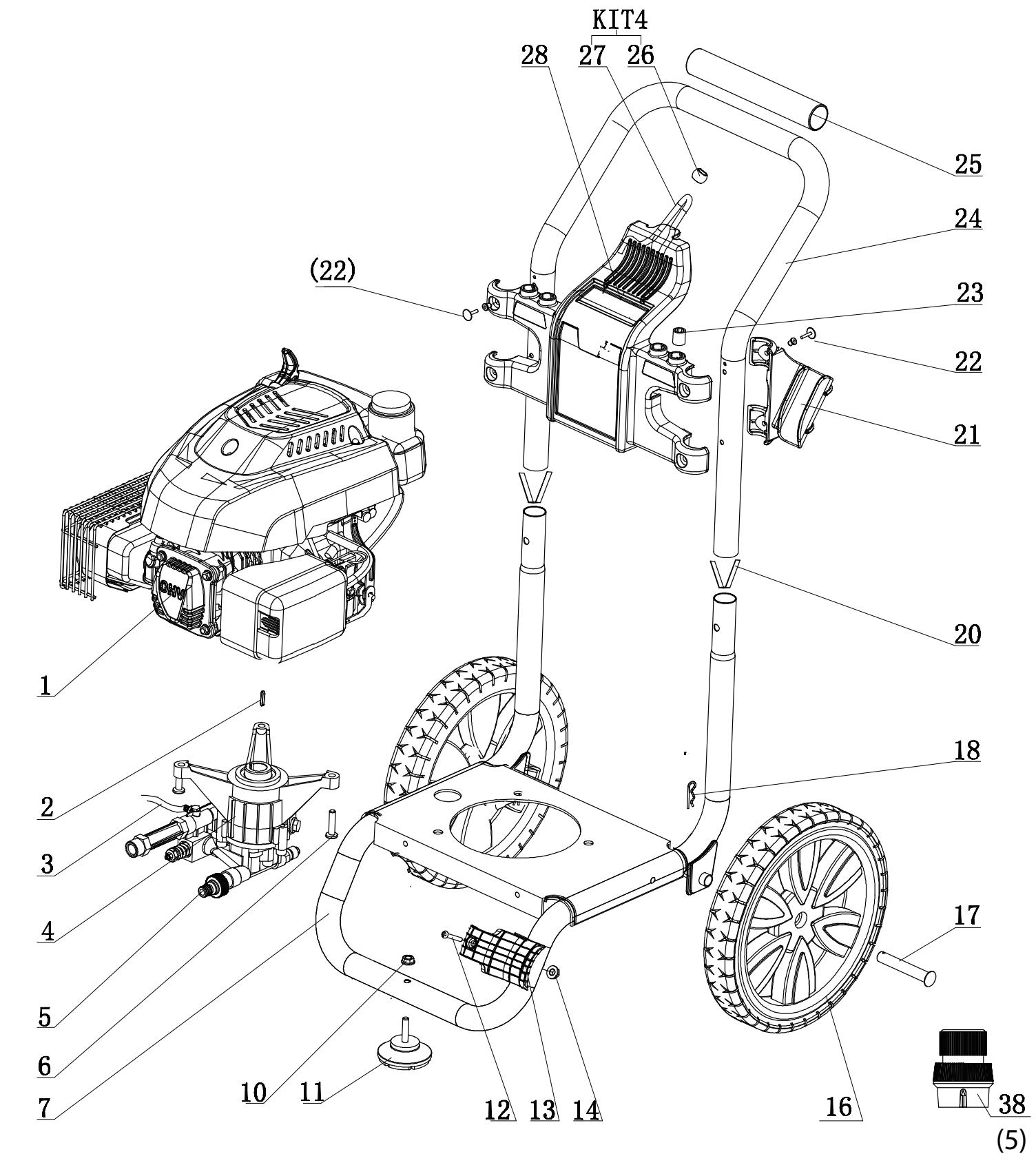 SCHEPPACH HCP2600 - 5907701903 - Standard references: - 1