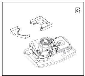 TECTRO R131C - L AVANT DE COMMENCER A CHANGER LA MECHE, L'APPAREIL DOIT ETRE ETEINT ET TOTALEMENT REFROIDJI. - 3