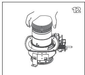 TECTRO R131C - L AVANT DE COMMENCER A CHANGER LA MECHE, L'APPAREIL DOIT ETRE ETEINT ET TOTALEMENT REFROIDJI. - 10