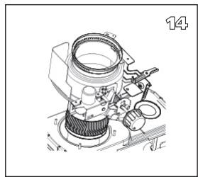 TECTRO R131C - L AVANT DE COMMENCER A CHANGER LA MECHE, L'APPAREIL DOIT ETRE ETEINT ET TOTALEMENT REFROIDJI. - 12