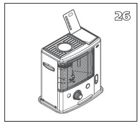TECTRO R131C - L AVANT DE COMMENCER A CHANGER LA MECHE, L'APPAREIL DOIT ETRE ETEINT ET TOTALEMENT REFROIDJI. - 24