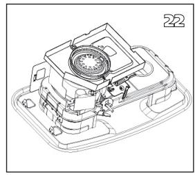 TECTRO R131C - L AVANT DE COMMENCER A CHANGER LA MECHE, L'APPAREIL DOIT ETRE ETEINT ET TOTALEMENT REFROIDJI. - 20