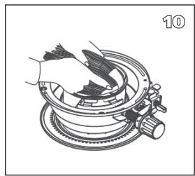 TECTRO R131C - L AVANT DE COMMENCER A CHANGER LA MECHE, L'APPAREIL DOIT ETRE ETEINT ET TOTALEMENT REFROIDJI. - 8