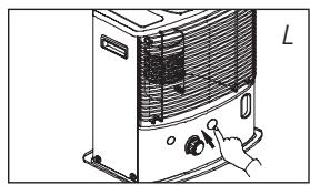 QLIMA R8128SC - R7224SC - R8224SC - R8227SC - B RIFORNIMENTO DEL COMBUSTIBLE - 5