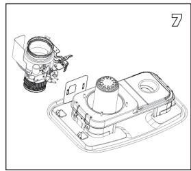 QLIMA R8128SC - R7224SC - R8224SC - R8227SC - L ENSURE THAT THE HEATER IS OFF AND COMPLETELY COOL BEFORE STARTING TO REPLACE THE WICK. - 5