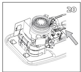 QLIMA R8128SC - R7224SC - R8224SC - R8227SC - L DER OFEN MUSS GANZ ABGEKühLT SEIN, BEVOR SIE MIT DEM DOCHTWECHSEL BEGINNEN. - 18