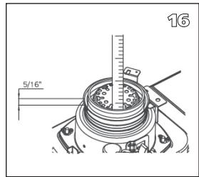 QLIMA R8128SC - R7224SC - R8224SC - R8227SC - ANTES DE SUBSTITUIR A MECHA, A ESTUFA DEVE ESTAR APAGADA E COMPLETAMENTE FRIA. - 14